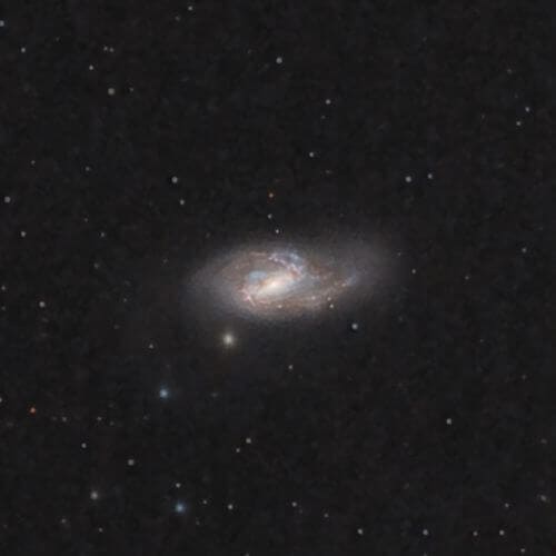 Galaxia M66 en el triplete de galaxias de Leo