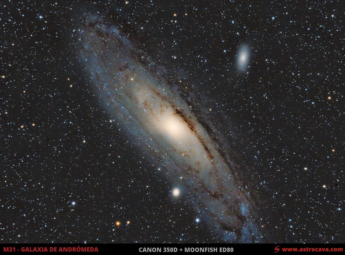 La galaxia de Andrómeda - M31