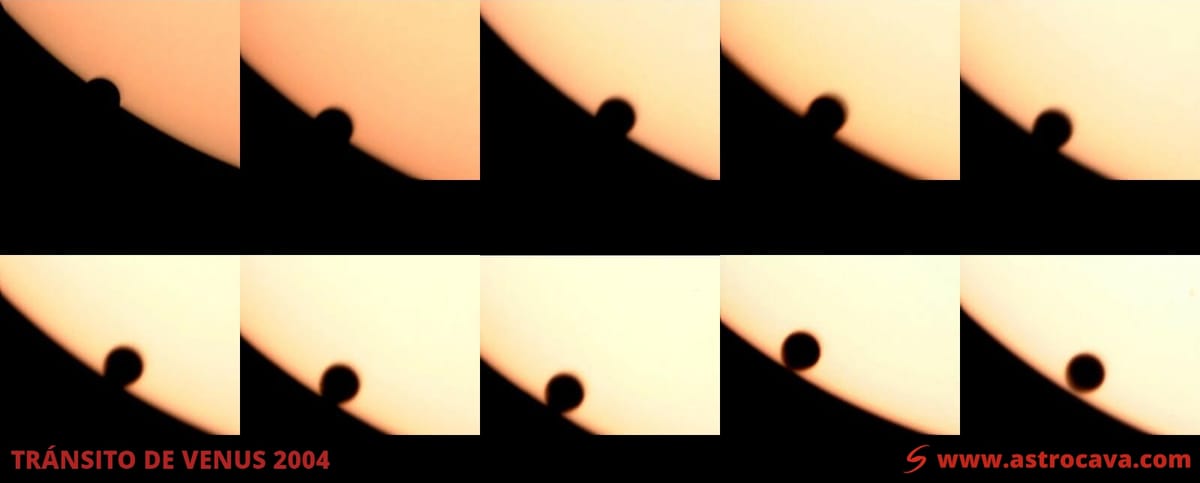 Tránsito de Venus en Junio de 2004