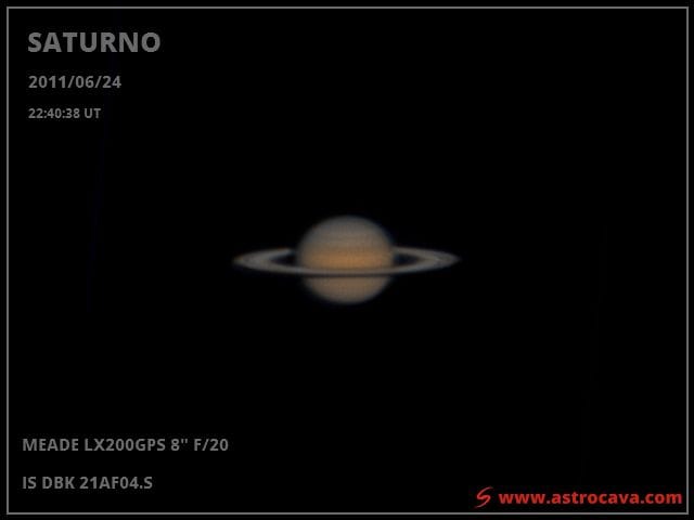 Saturno - Oposición de Abril de 2011