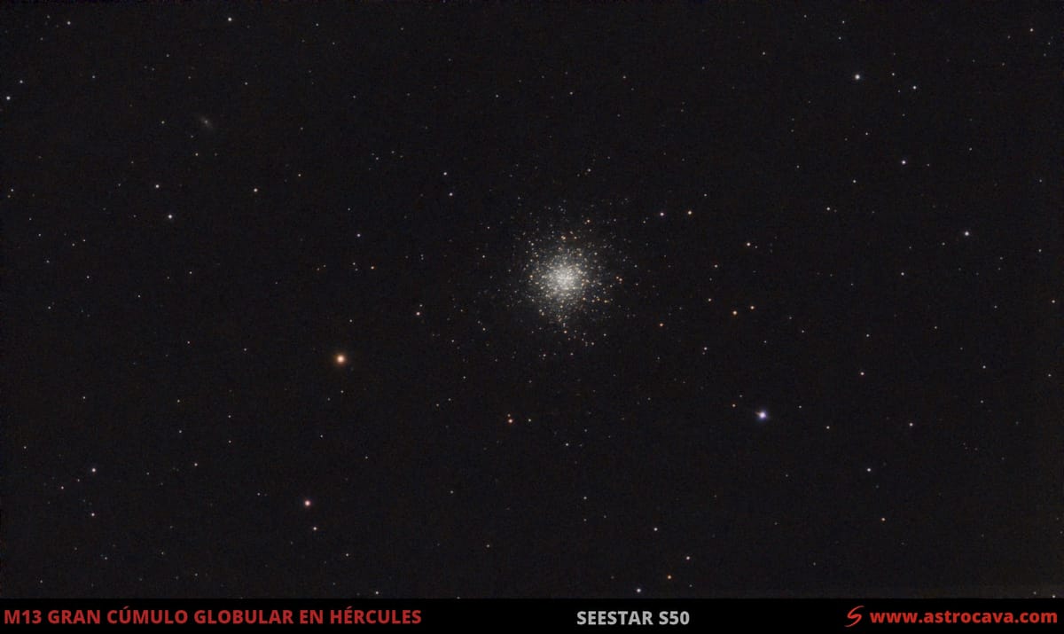 Grán Cúmulo Globular en Hércules - M13