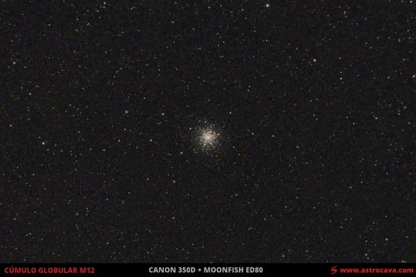 Cúmulo Globular M12 en Ofiuco