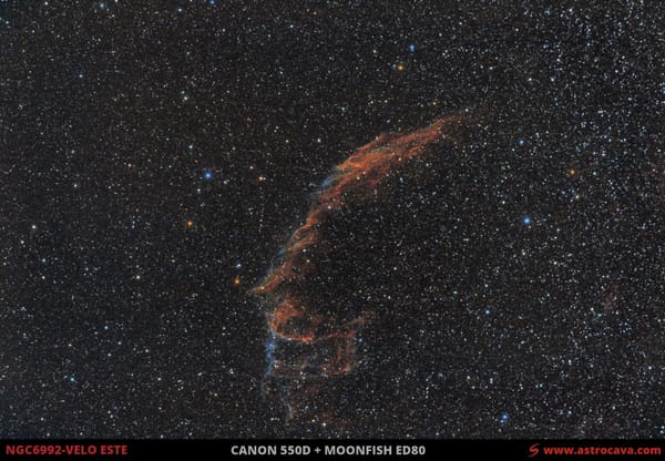 Nebulosa del «Velo» Este (NGC6992)